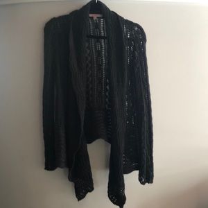 Calypso Grey cashmere cardigan